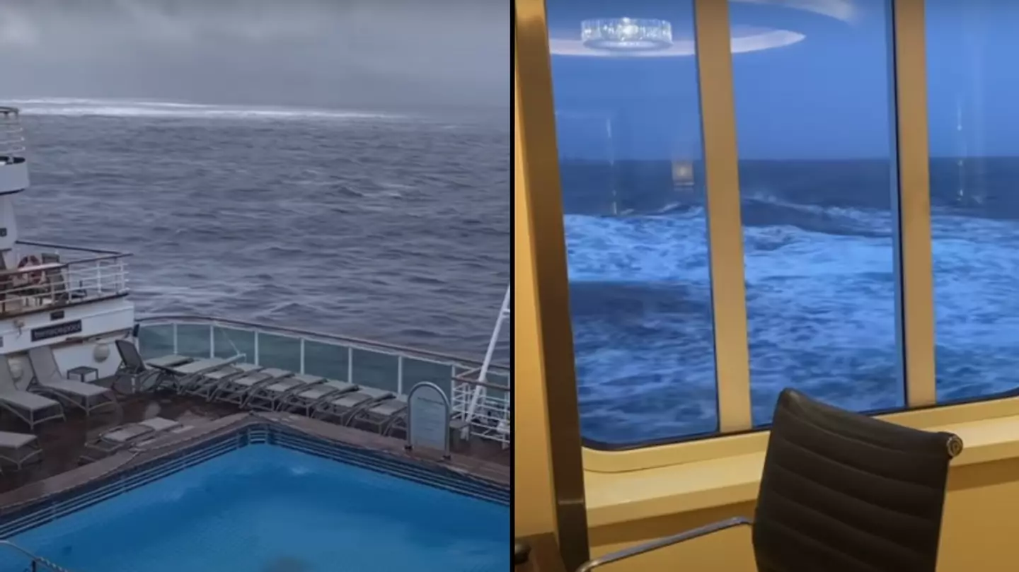 Woman shares brutal reality of cruise ship during storm that might put you off going on one
