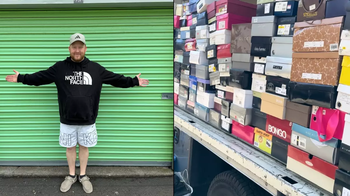 Man stunned at eye-watering value of contents inside abandoned storage unit he bought for £325