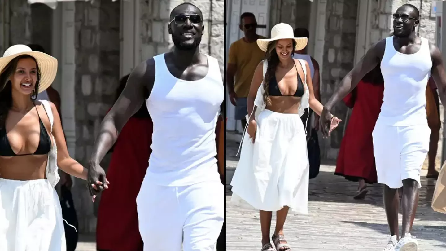 Maya Jama and Stormzy confirm their relationship as they're pictured holding hands on holiday