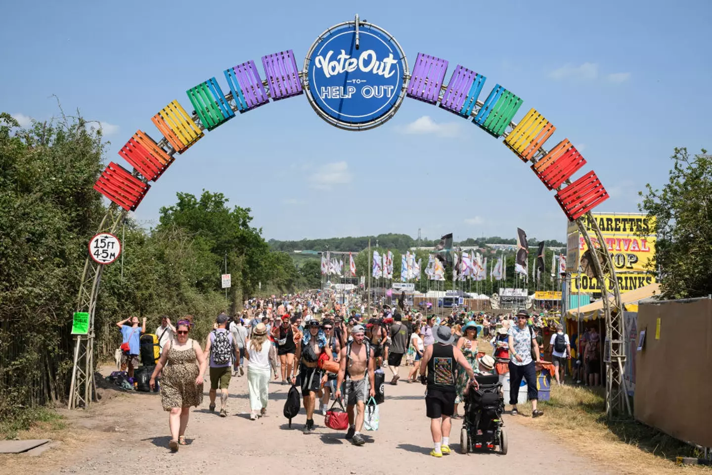 Glasto 2024 is in full swing. (Leon Neal/Getty Images)