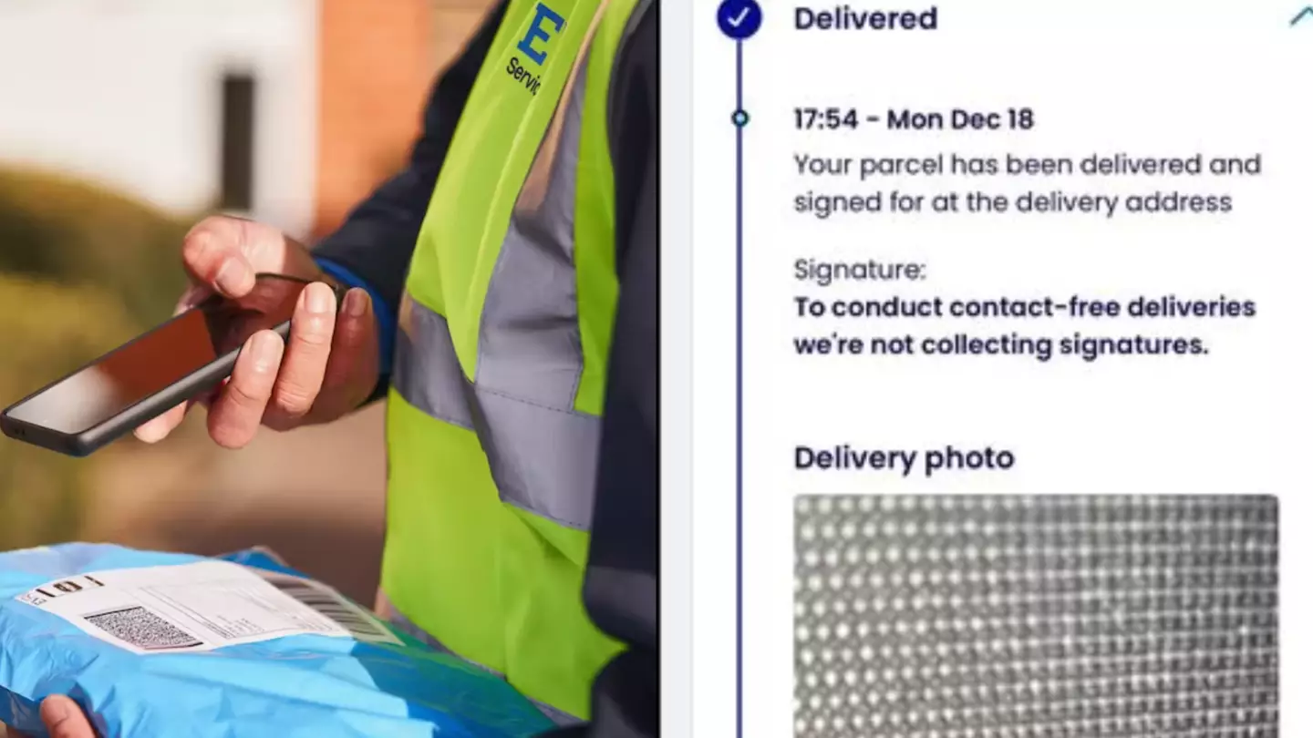 Residents furious as Evri fails to deliver parcels on scheduled day and leaves same photo