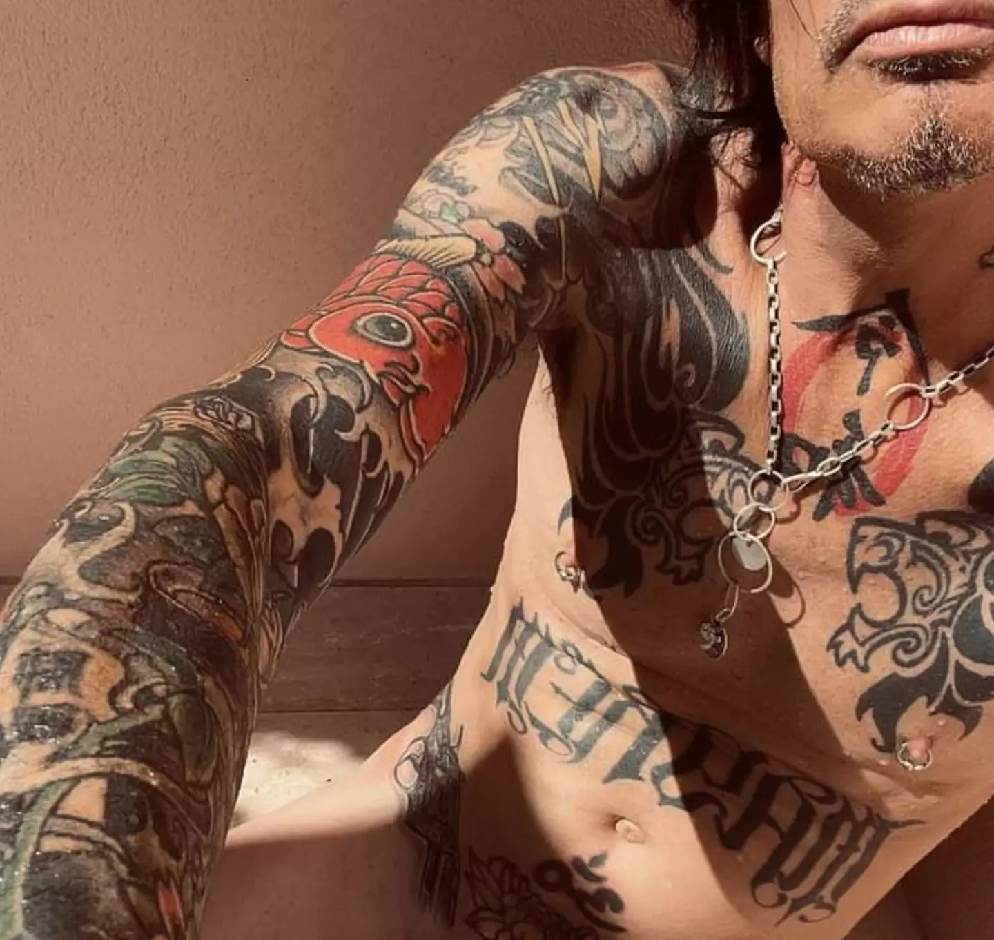 Tommy Lee horrified his social media followers on Thursday when he posted a full frontal naked photo.