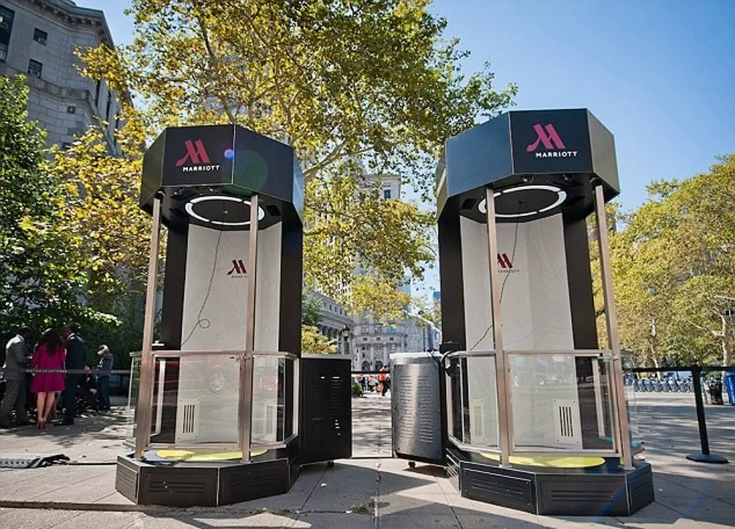 The Teleporter can take you on a 100-second journey across the globe.