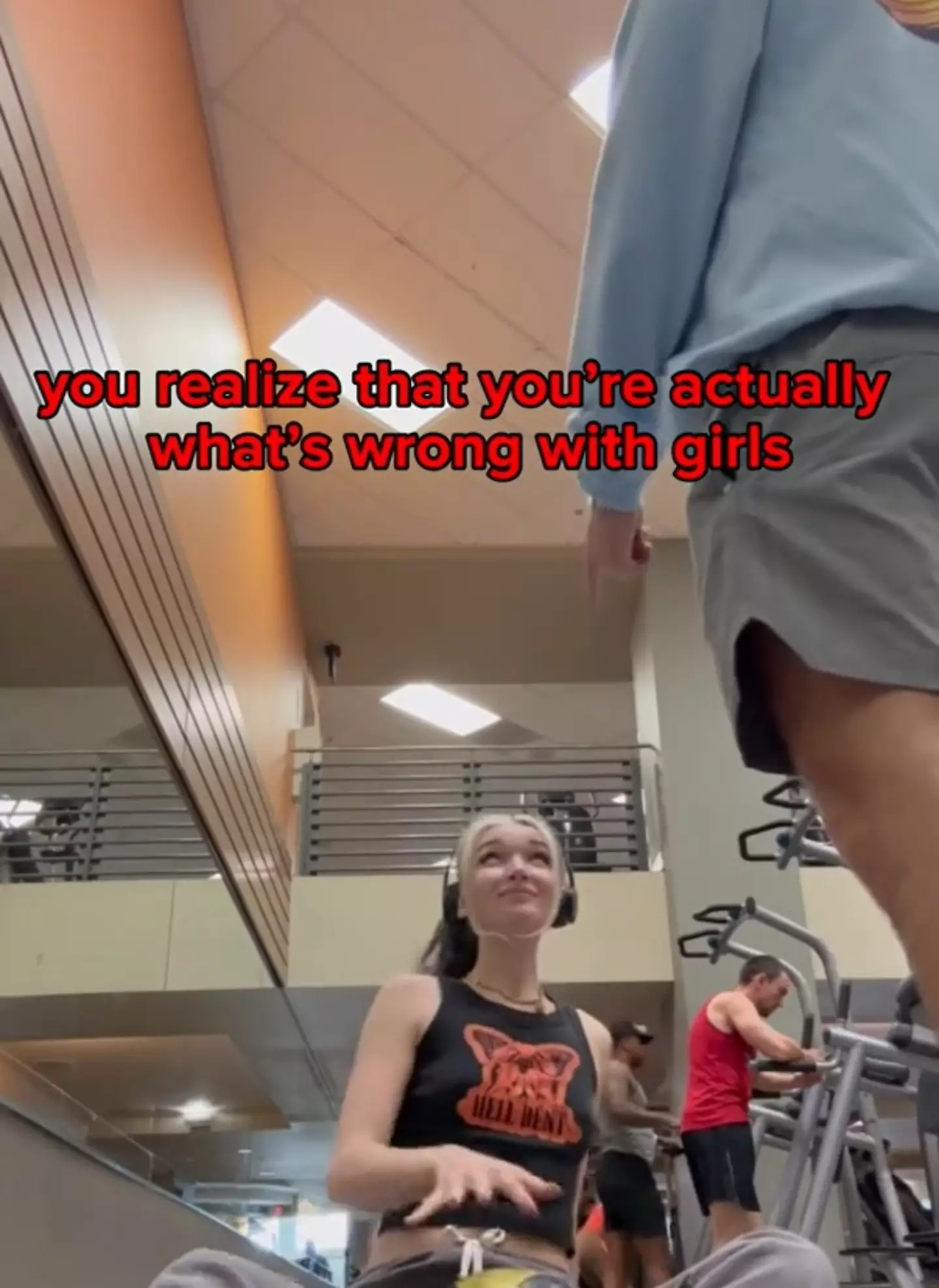 I'm a gym girl - working out is fun until you realize you've had
