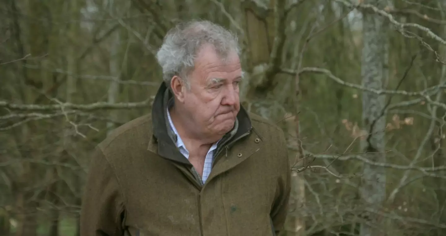 Clarkson was gutted at the loss of Baroness. (Amazon Prime Video)