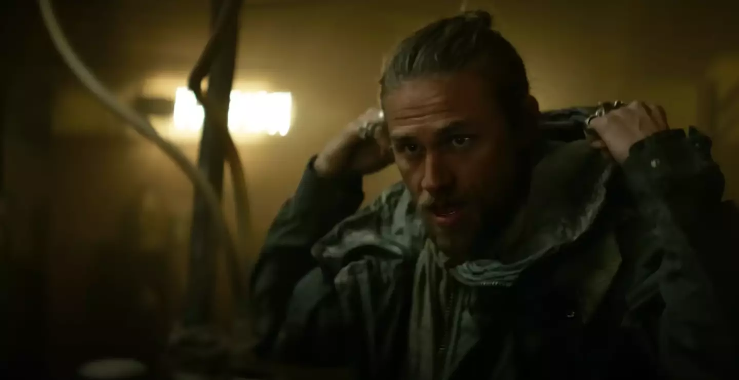 Charlie Hunnam is among the star-studded cast.