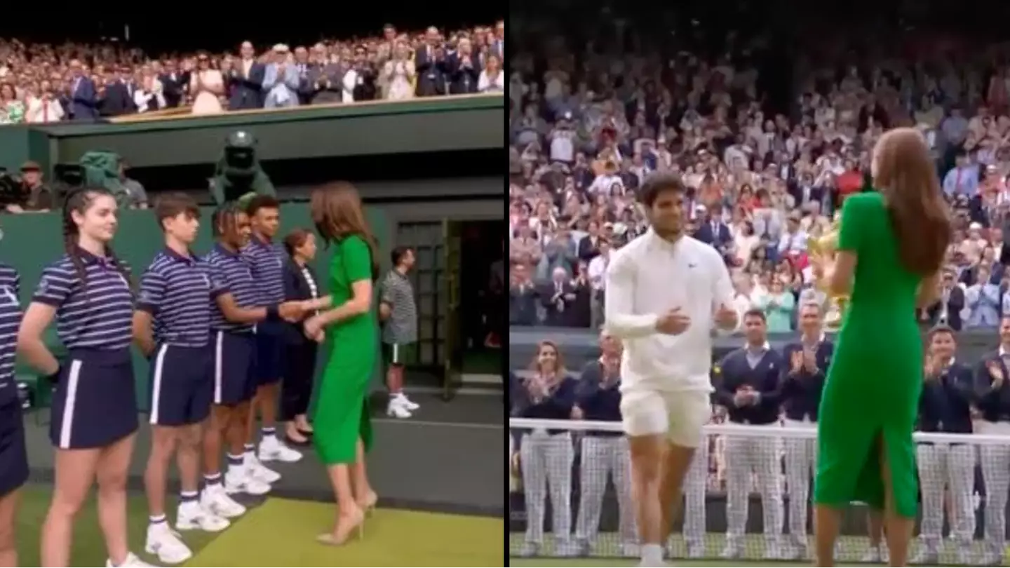 Wimbledon fans 'embarrassed' after Kate Middleton's ball boy 'mishap' live on BBC