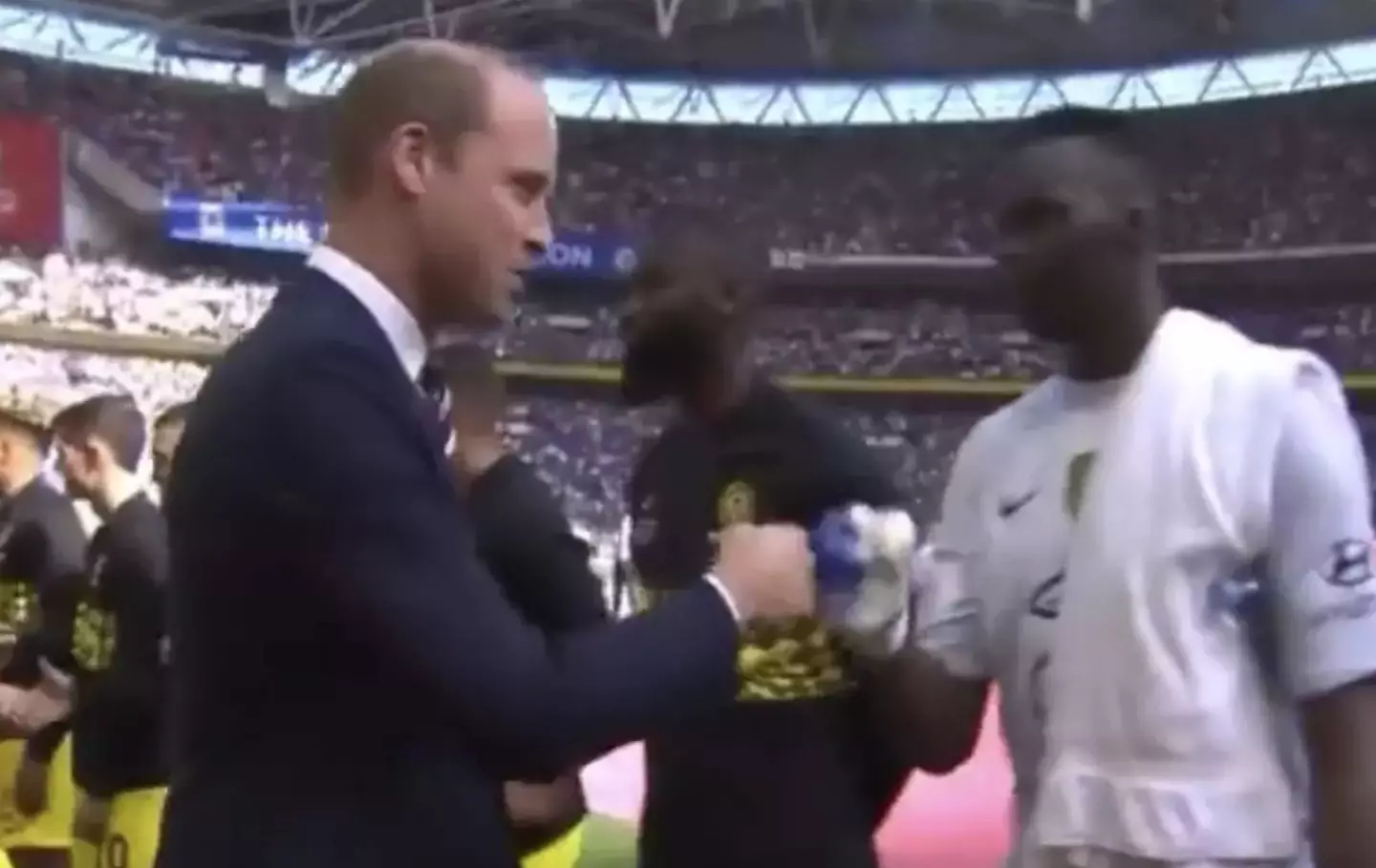 Prince William appeared to be booed at last year's FA Cup.