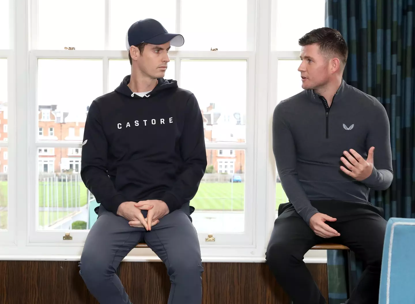 The Liverpool lads' sportswear brand Castore even caught the eye of tennis star Andy Murray (Darren Gerrish/WireImage)