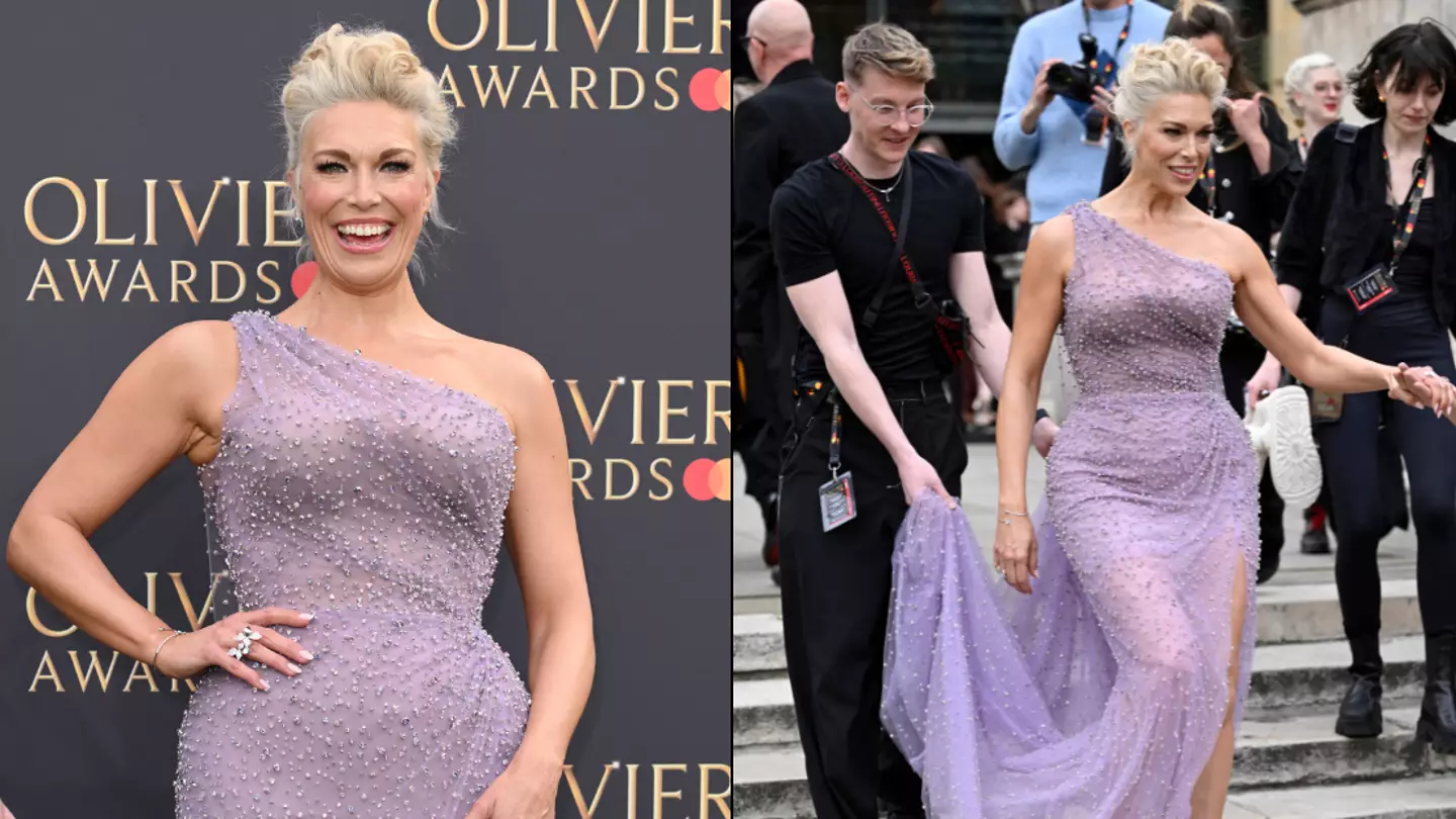 Hannah Waddingham confronts photographer on red carpet for asking her to 'show leg'