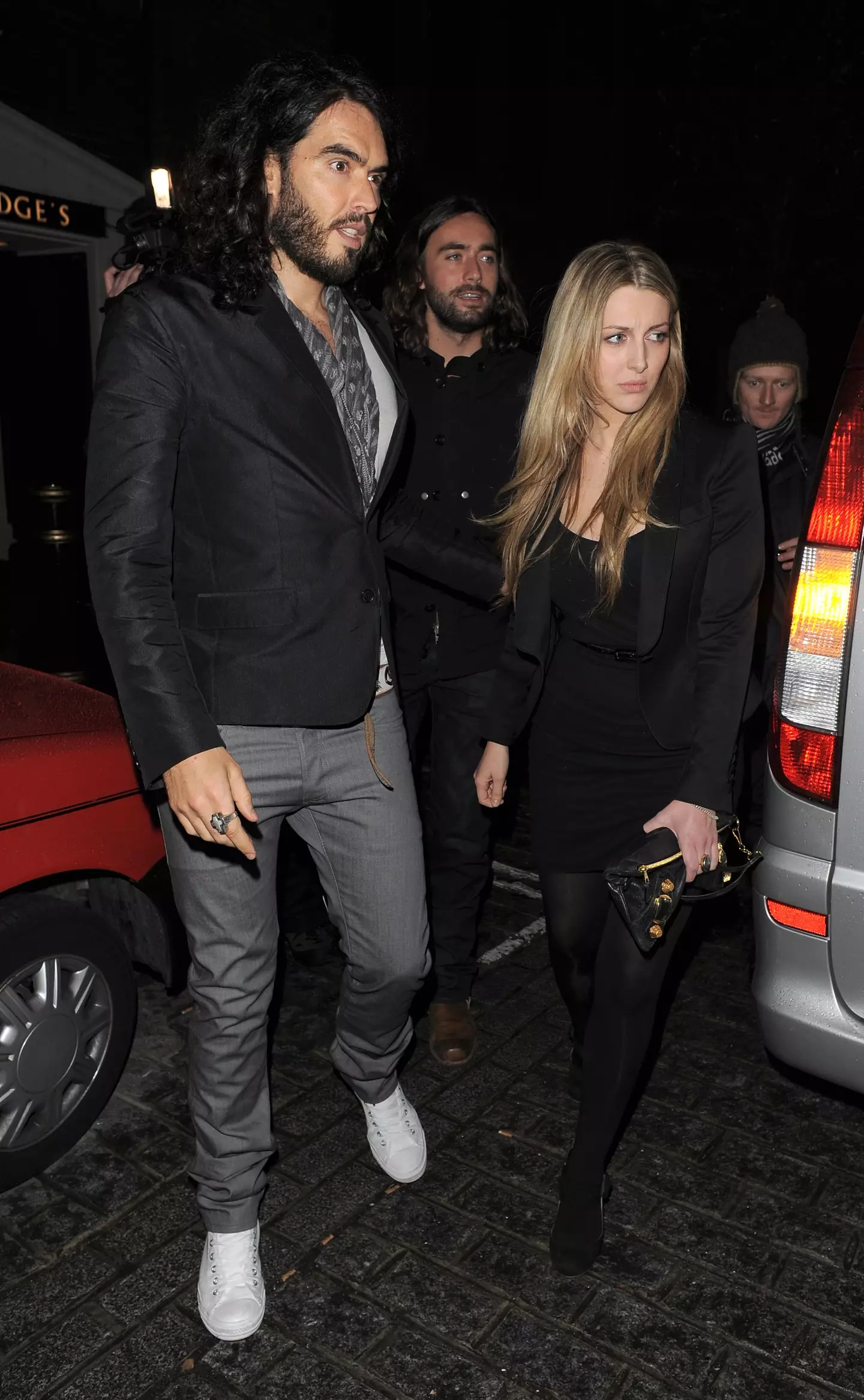 Russell Brand and Laura Gallacher married in 2017 and have two kids together.