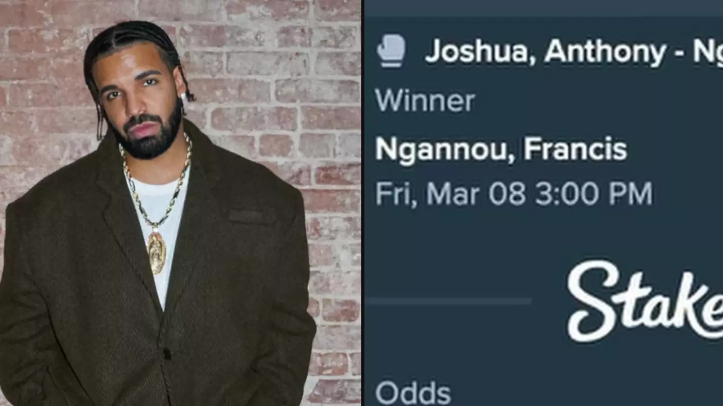 Drake just lost incredible amount of money after Anthony Joshua defeats Francis Ngannou