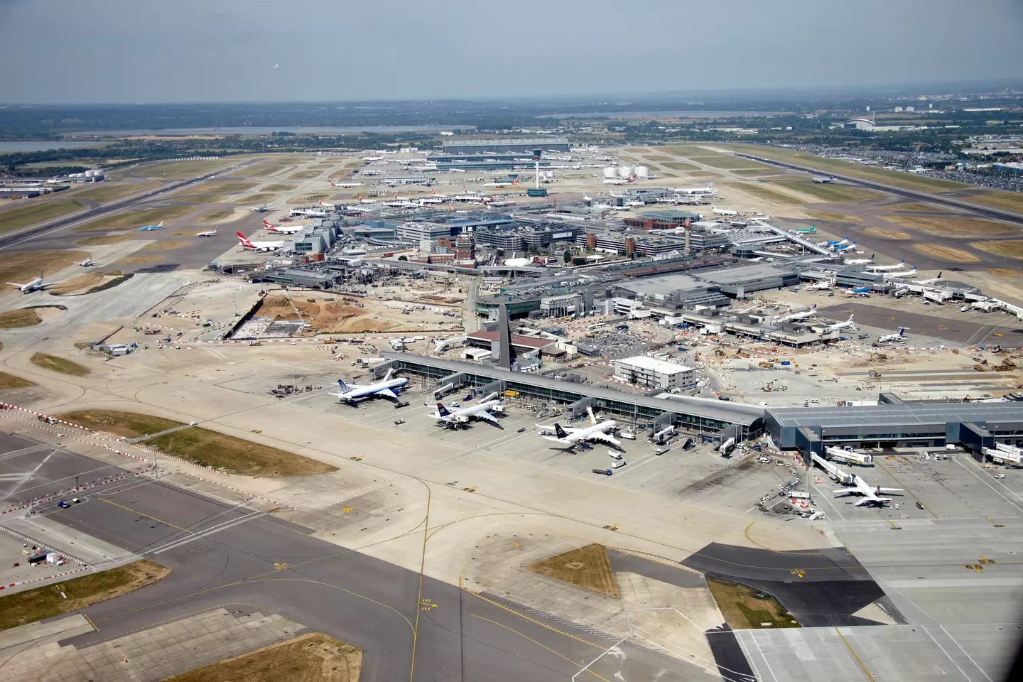 Heathrow from the skies (Getty Stock Images)