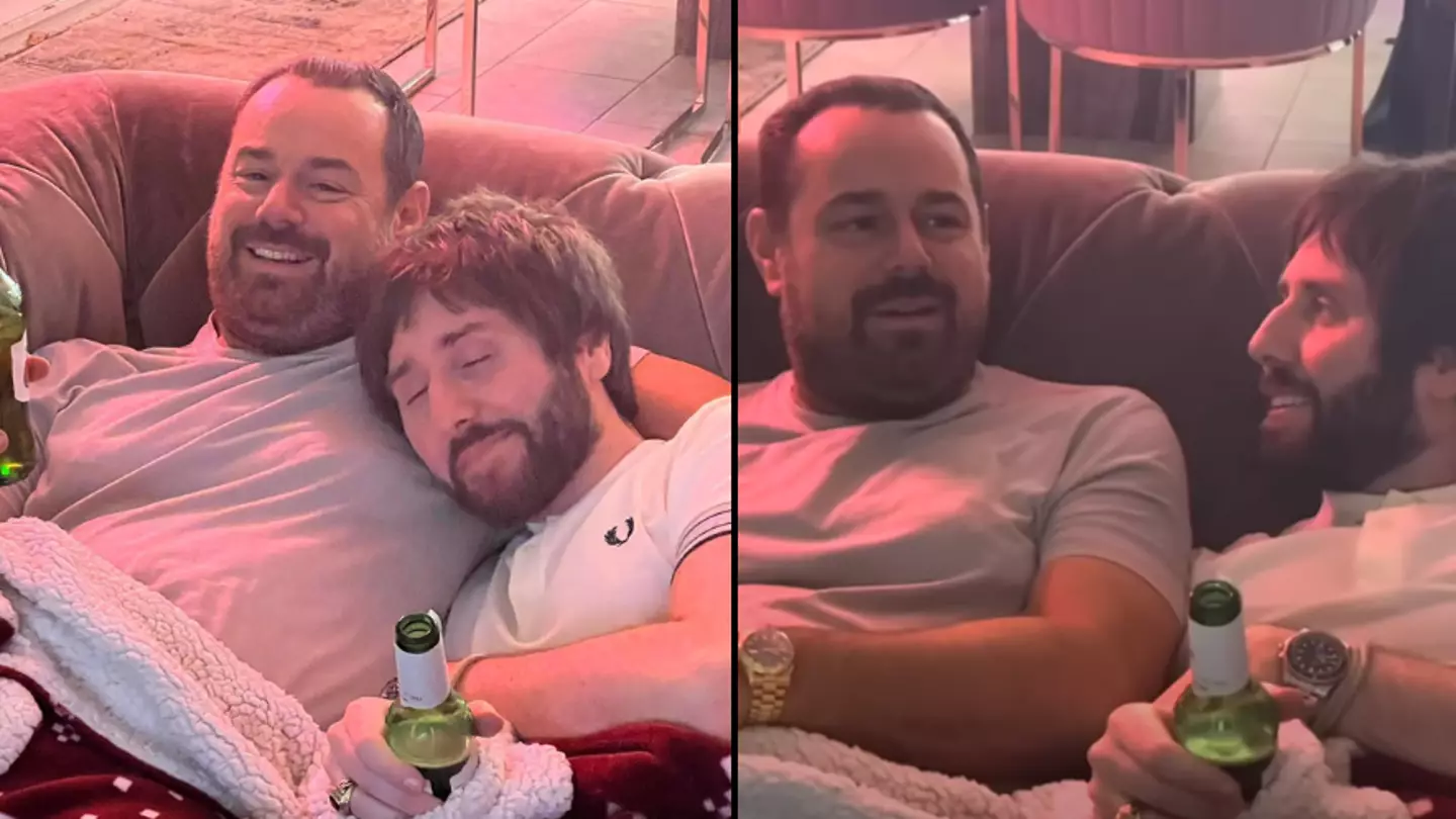Danny Dyer seen on boozy night out with The Inbetweeners star James Buckley