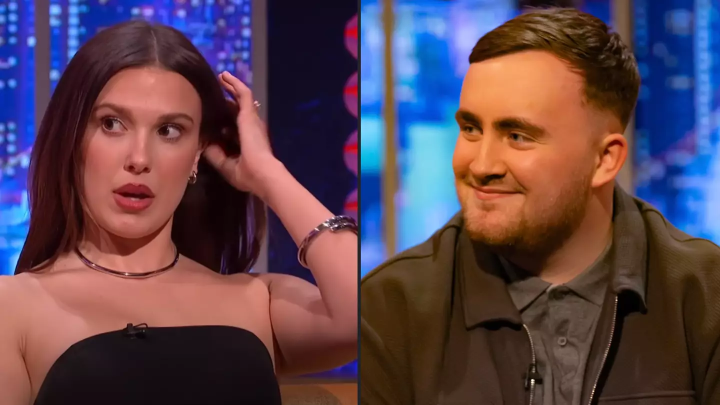 People in stitches at Luke Littler’s reaction to Millie Bobby Brown saying she likes him