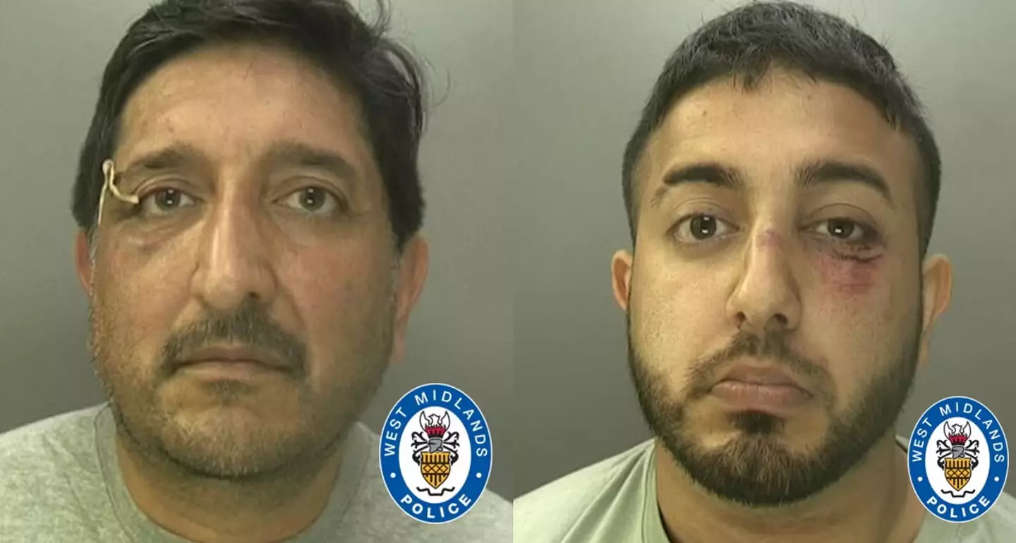 Mohammed Aslam, 56, and son Mohammed Nazir, 30, allegedly recruited Betro in 2019 for a revenge killing. (West Midlands Police)