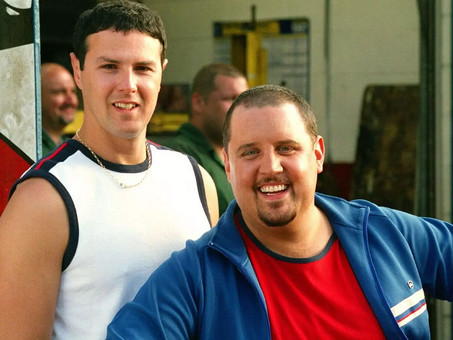 Peter Kay and Paddy McGuinness as Max and Paddy.