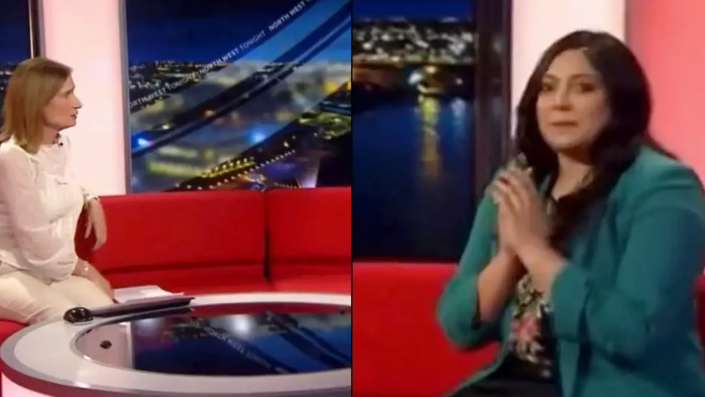Viewers gobsmacked after news host accidentally lets a huge secret slip live on air