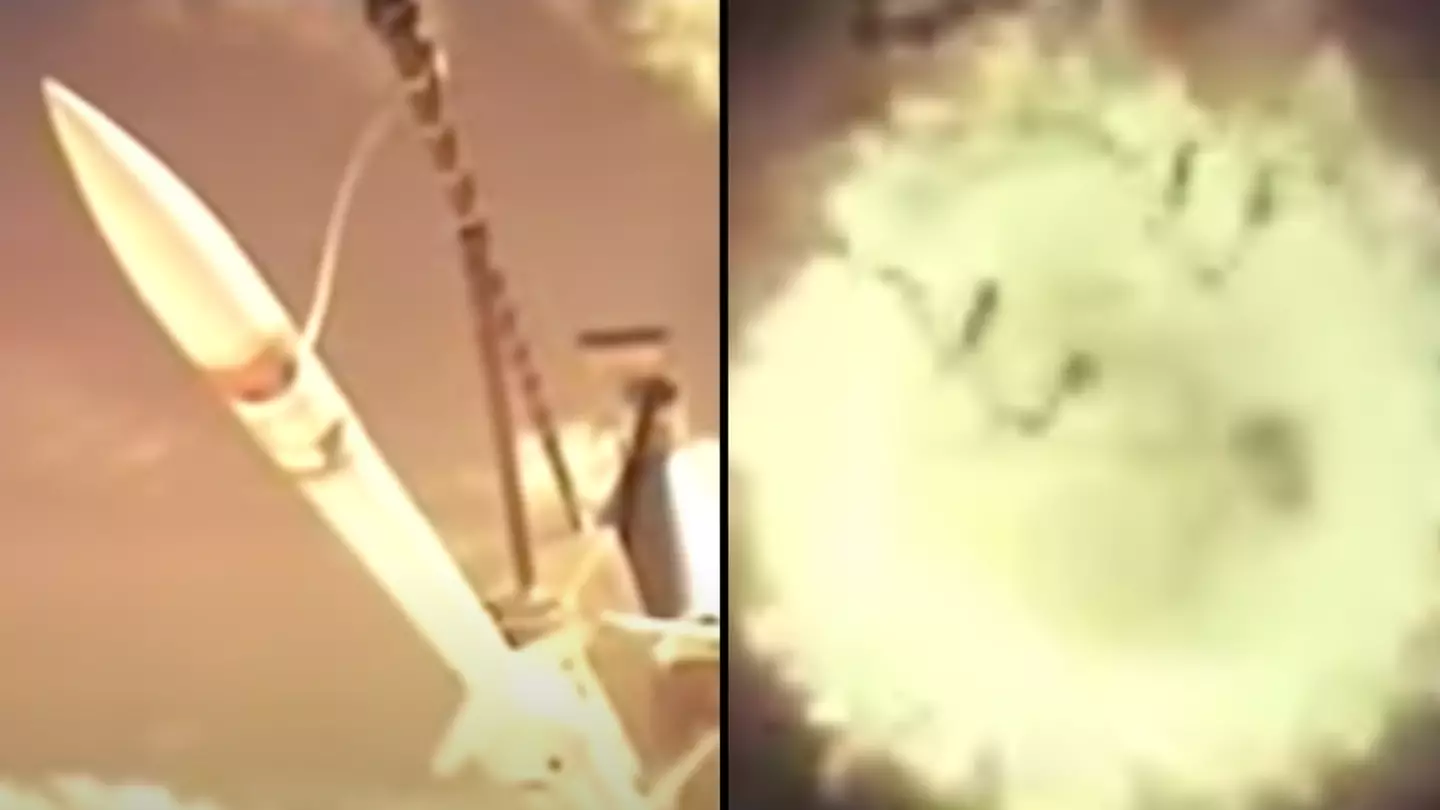 Unbelievable video shows nuclear bomb exploding in space