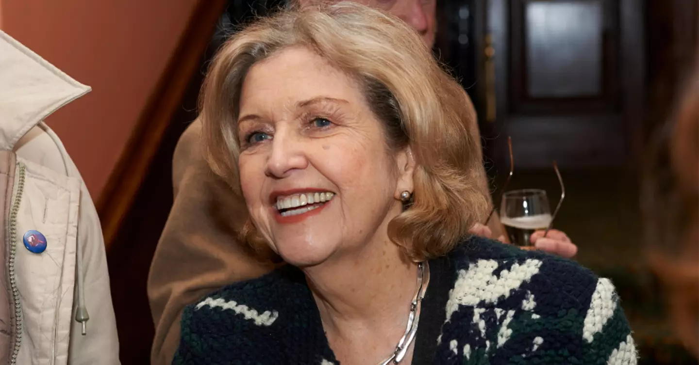 Anne Reid originally appeared in Love Actually as the school headmistress.