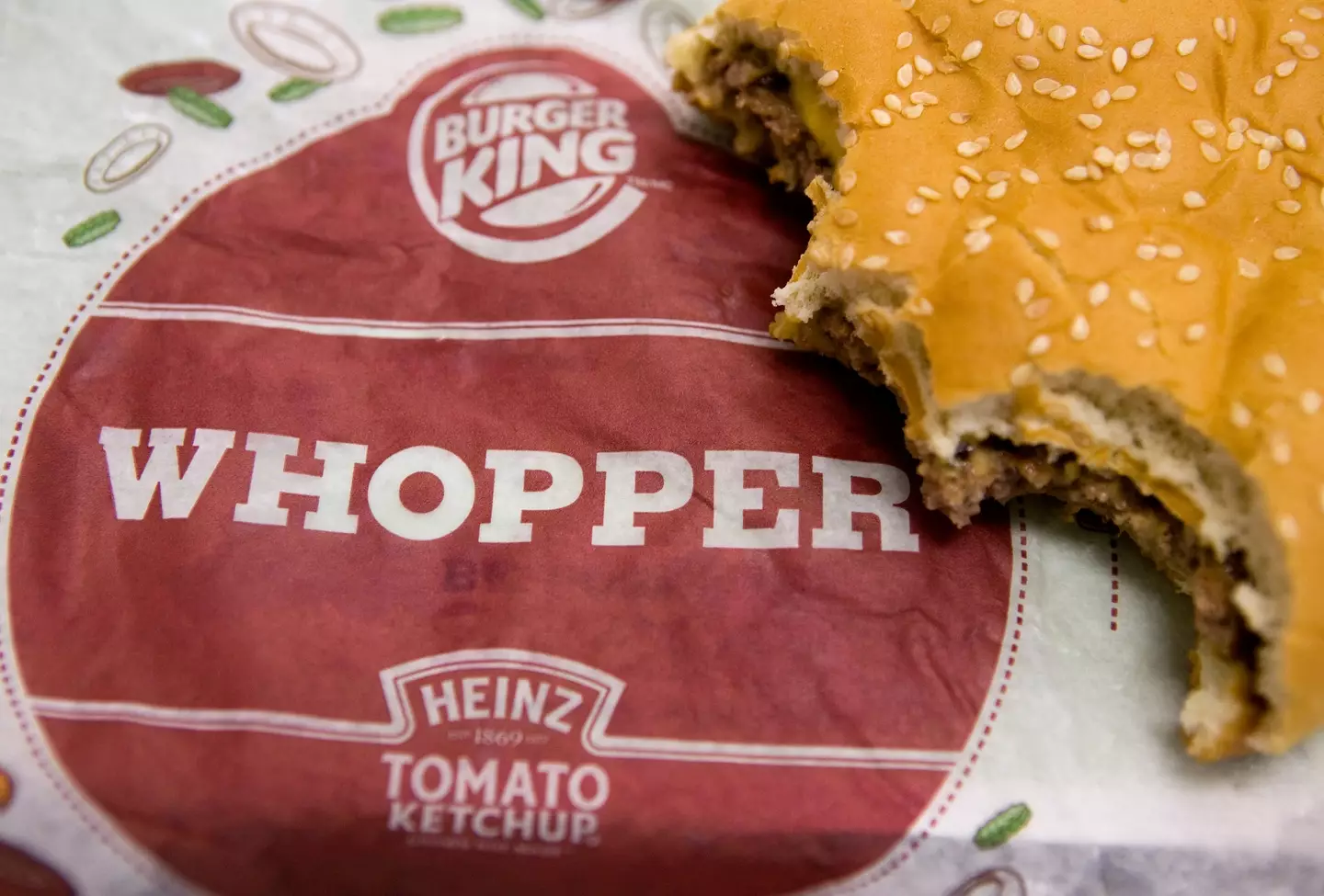 You can get a free Whopper from Burger King this month.