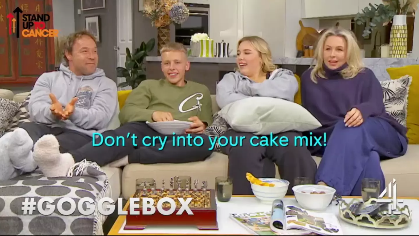 Stephen Graham and his family were on Gogglebox last night.