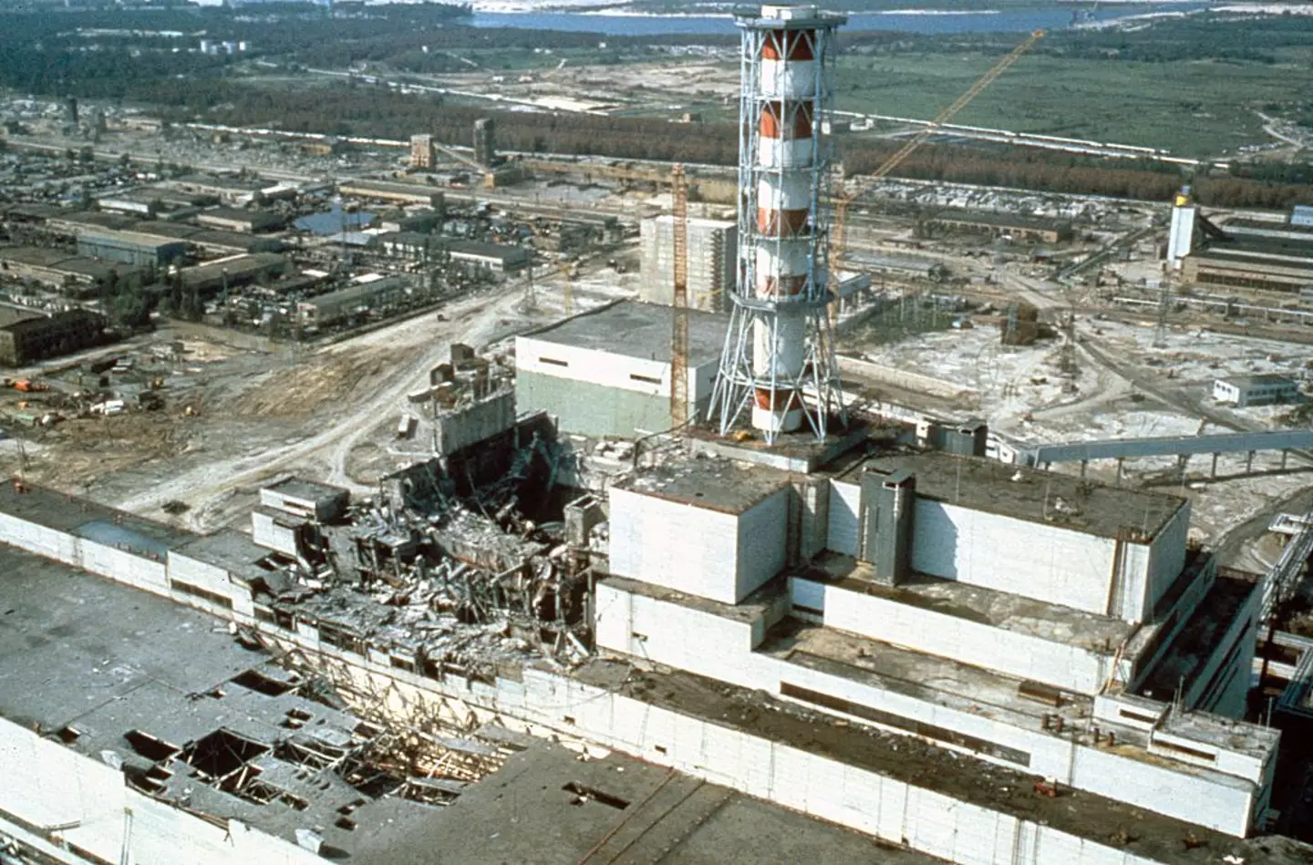 The Chernobyl disaster caused a mass radiation spill.  Igor Kostin/Laski Diffusion/Getty Images