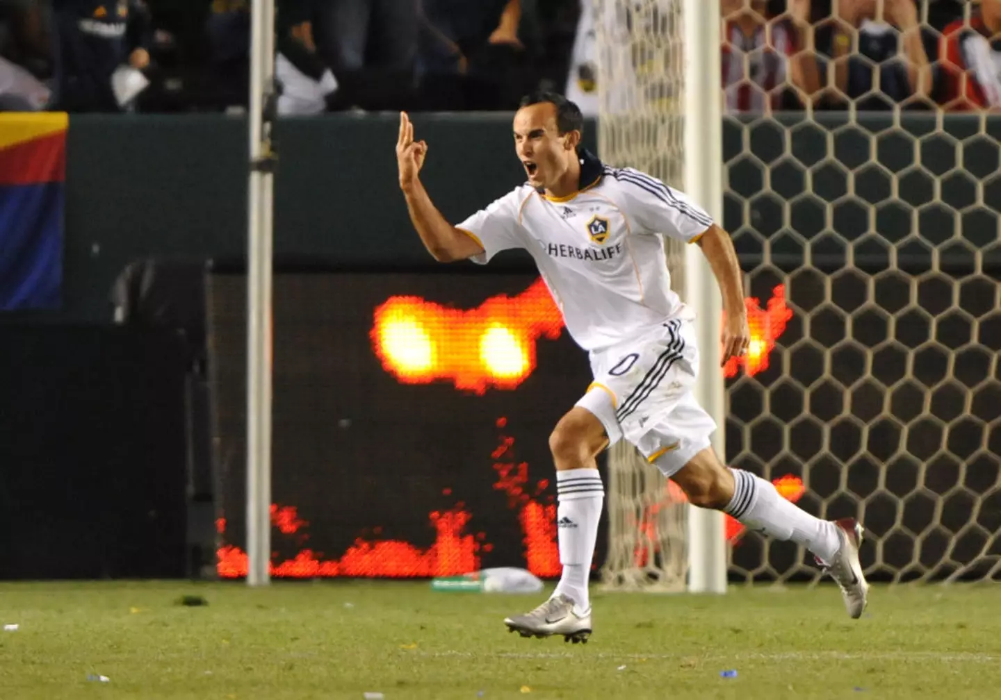 The American footballing icon is best known for his time at LA Galaxy. (Chris WIlliams/Icon Sportswire via Getty Images)