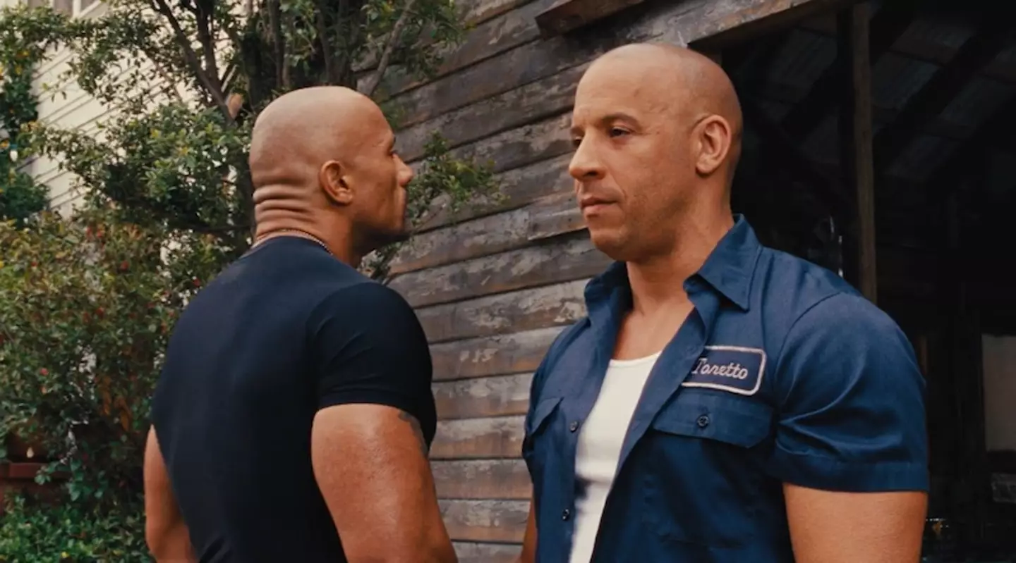 Vin Diesel implored The Rock to come back.