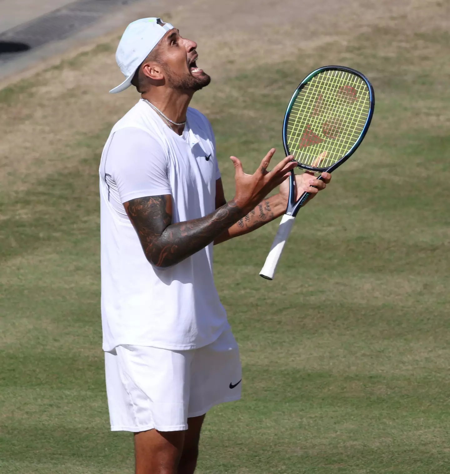 Nick Kyrgios lashed out at a woman in the crowd during the Wimbledon final.