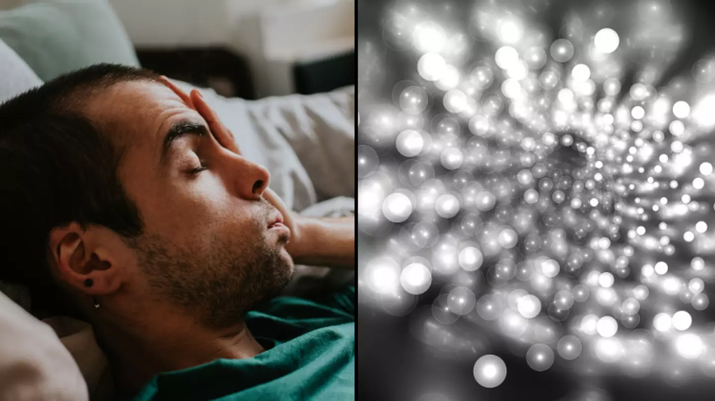 Doctor shares surprising cause behind strange patterns that appear when you shut your eyes
