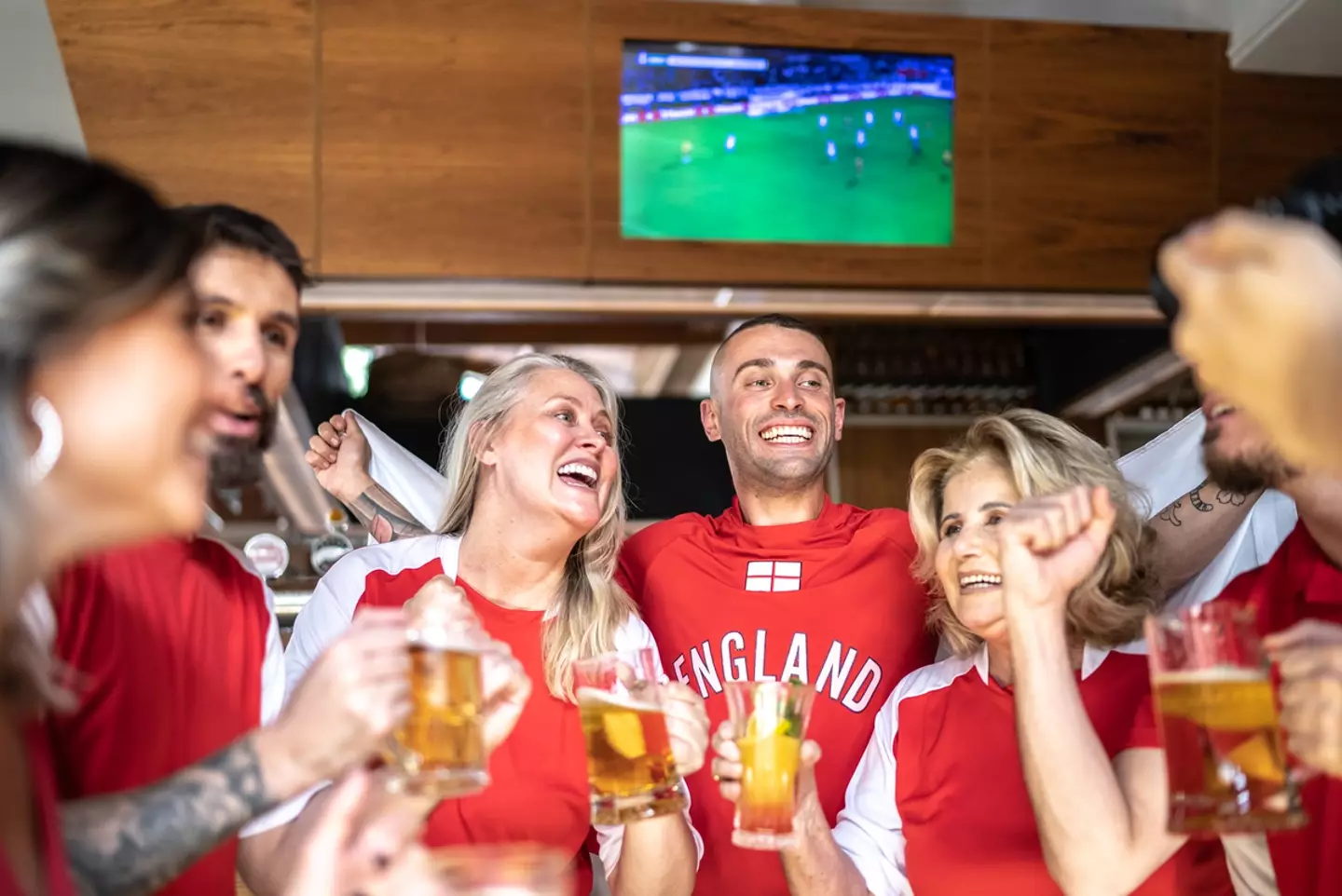 England fans have been warned to be wary in boozers ahead of the quarter-finals this weekend (Getty Stock Photo)