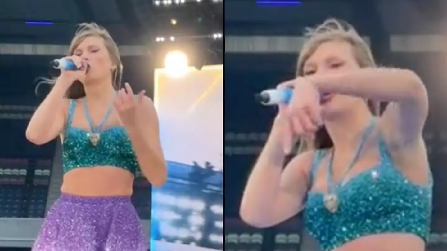 Taylor Swift stops half way through ‘Shake It Off’ to send request to her security