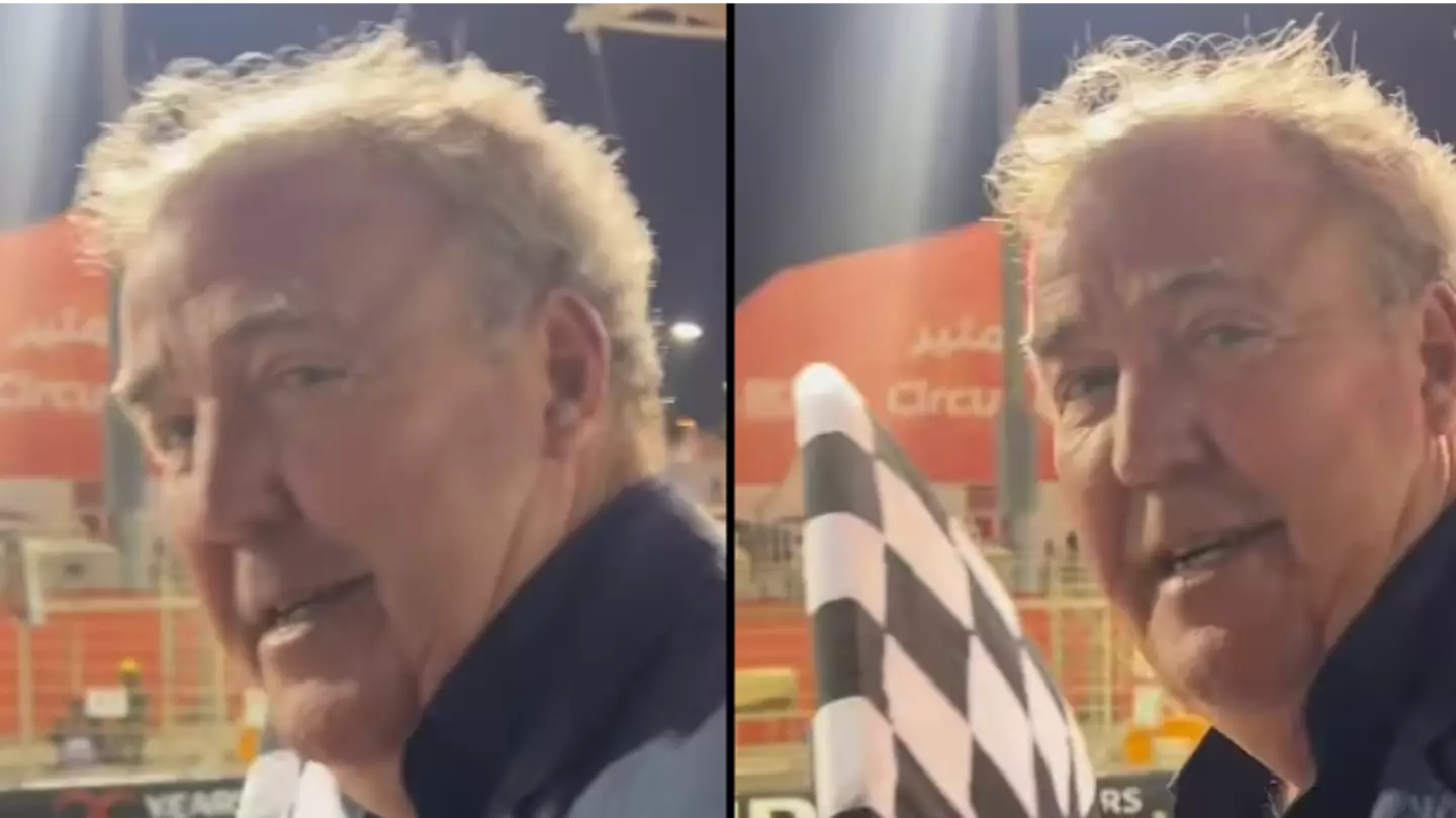 Jeremy Clarkson fans ask ‘how many beers he’s had’ after seeing new video of him at Bahrain Grand Prix