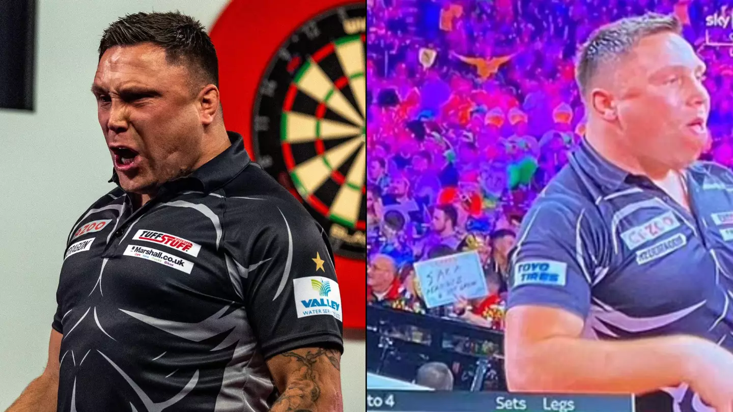 Sky Sports forced to apologise to darts viewers over Gerwyn Price gesture after missing 180