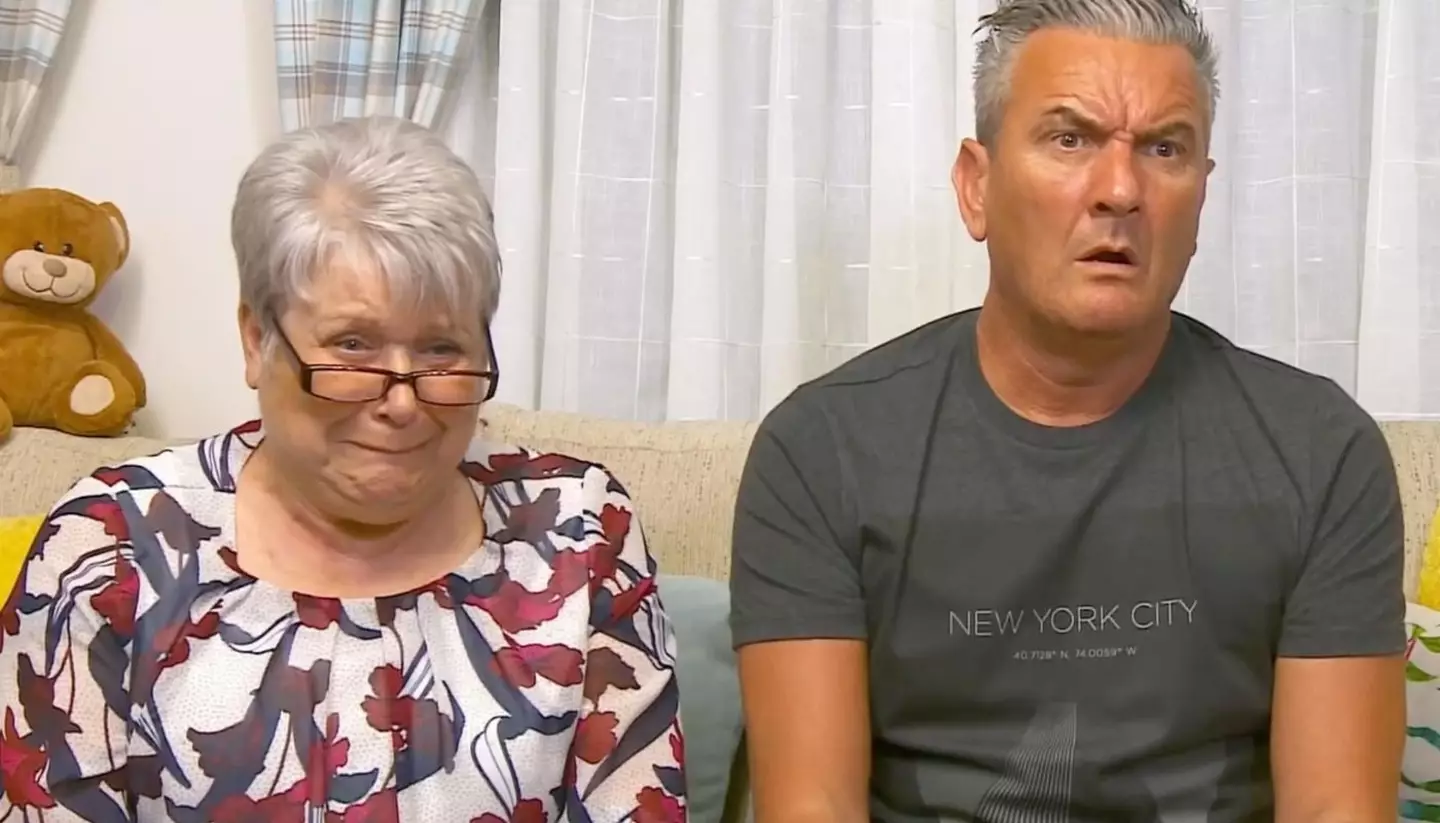 Jenny Newby and Lee Riley were seen getting emotional (Channel 4)