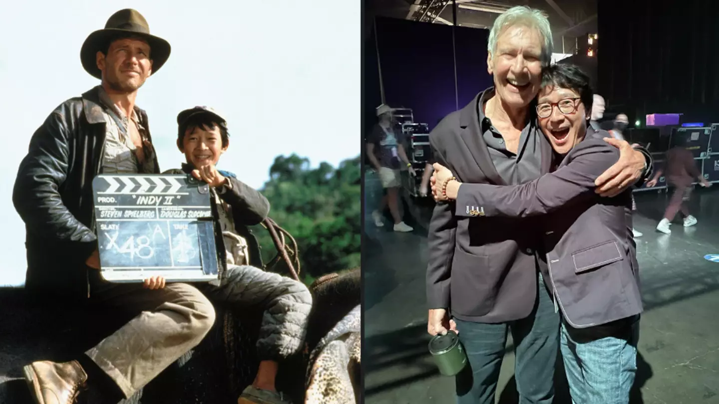 Ke Huy Quan reveals the moment he reunited with Harrison Ford for Indiana Jones 5