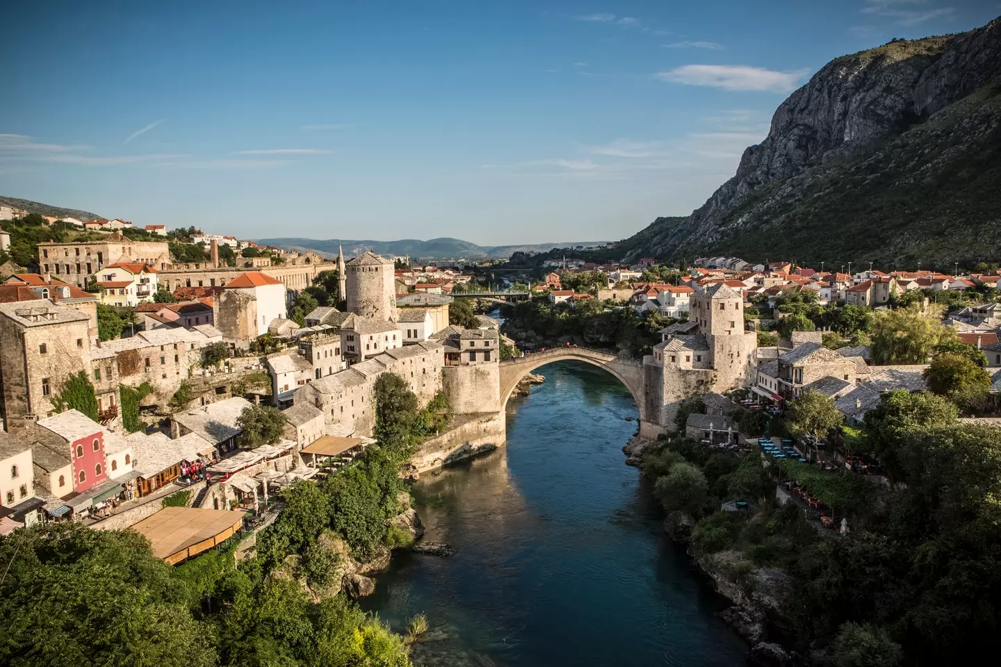 Bridge over Neretva river in Mostar, Bosnia Herzegovina (Getty Stock Images)