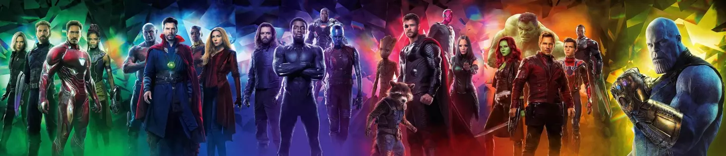 All of the Avengers in 2018. Note: No Nic Cage.