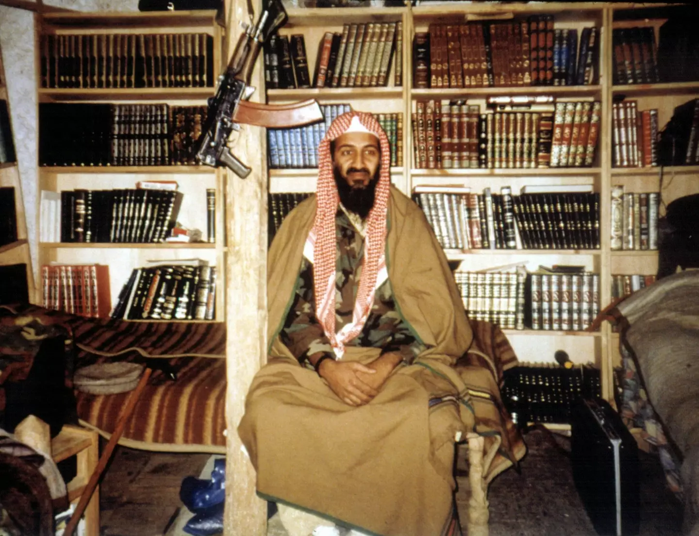 Bin Laden was the most wanted terrorist in the world.