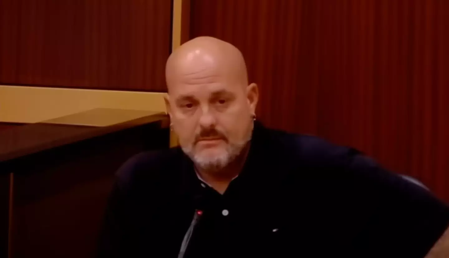 His father recalled the gruesome way in which Wilson spoke about the killings in a phone call. (YouTube/Court TV)