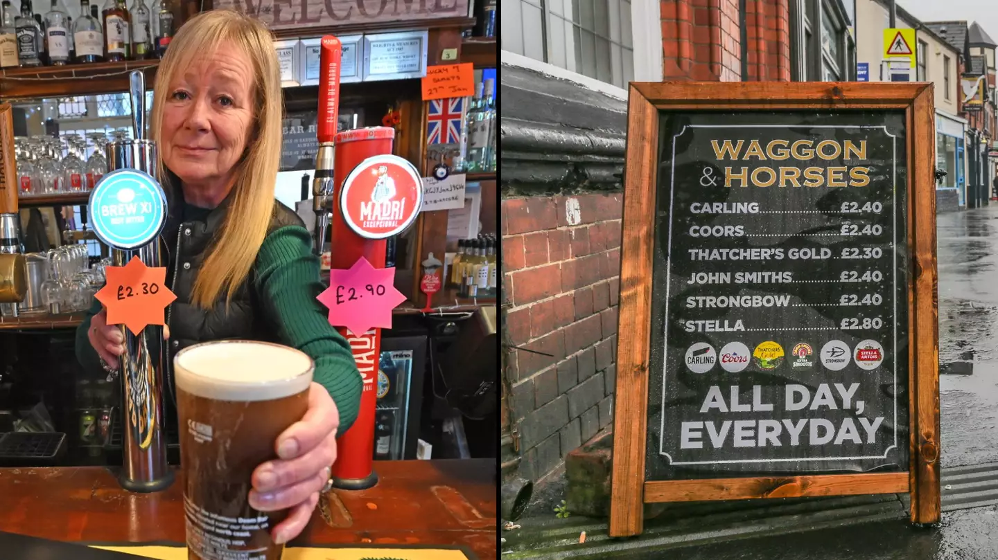 'Britain's cheapest pub' that sells Stella for £2.80 is dropping prices for customers