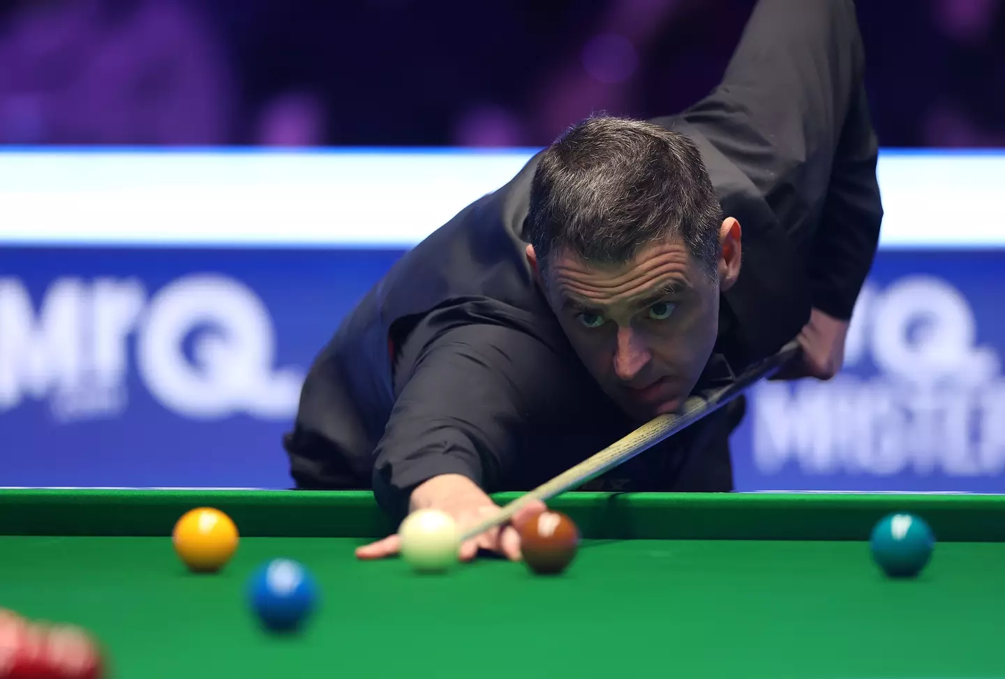 O'Sullivan won in the first round of the Masters despite his opponent Ding Junhui making a 147 maximum break.