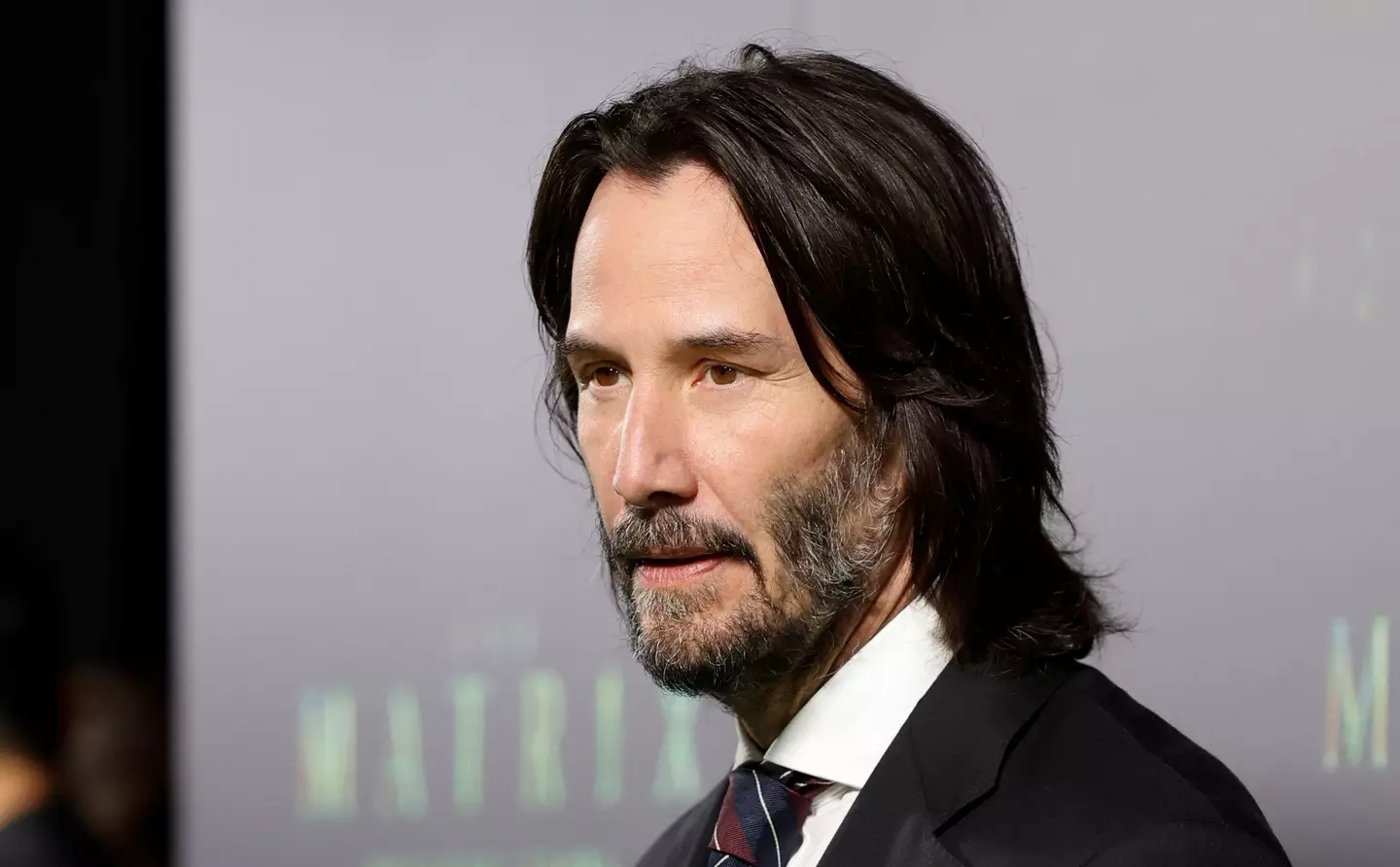 Keanu Reeves saw a ghost when he was a child.