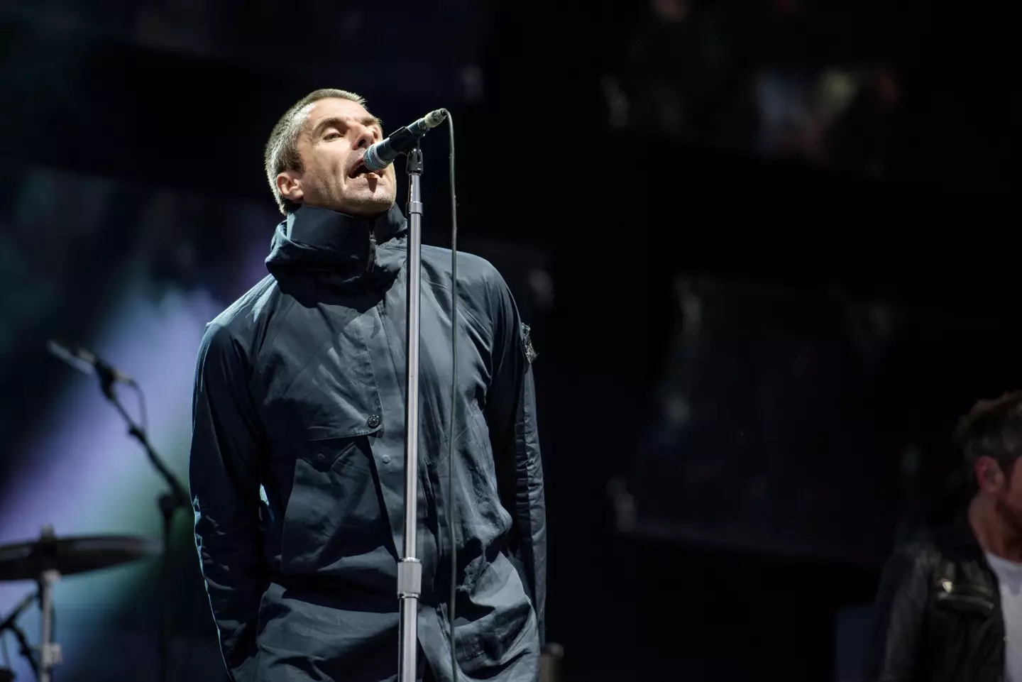 Liam Gallagher updated fans on his health after having surgery.