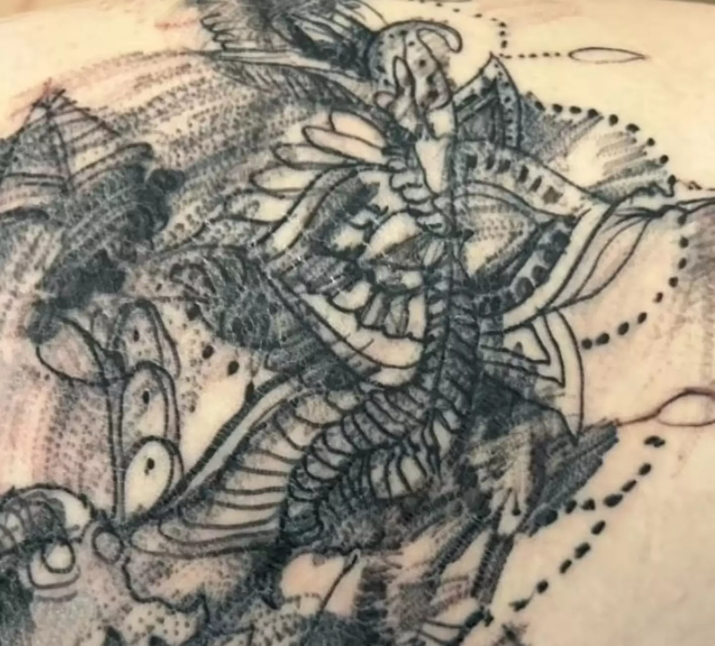 The tattoo she received. (8NewsNow)