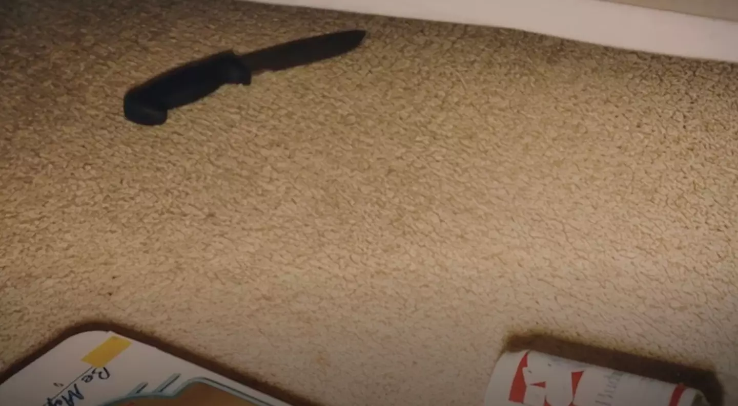 The knife the murderer threatened survivor Tracy Edwards with.