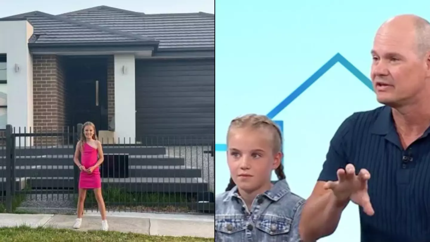 Schoolgirl purchases her first house at just eight years old after saving up pocket money