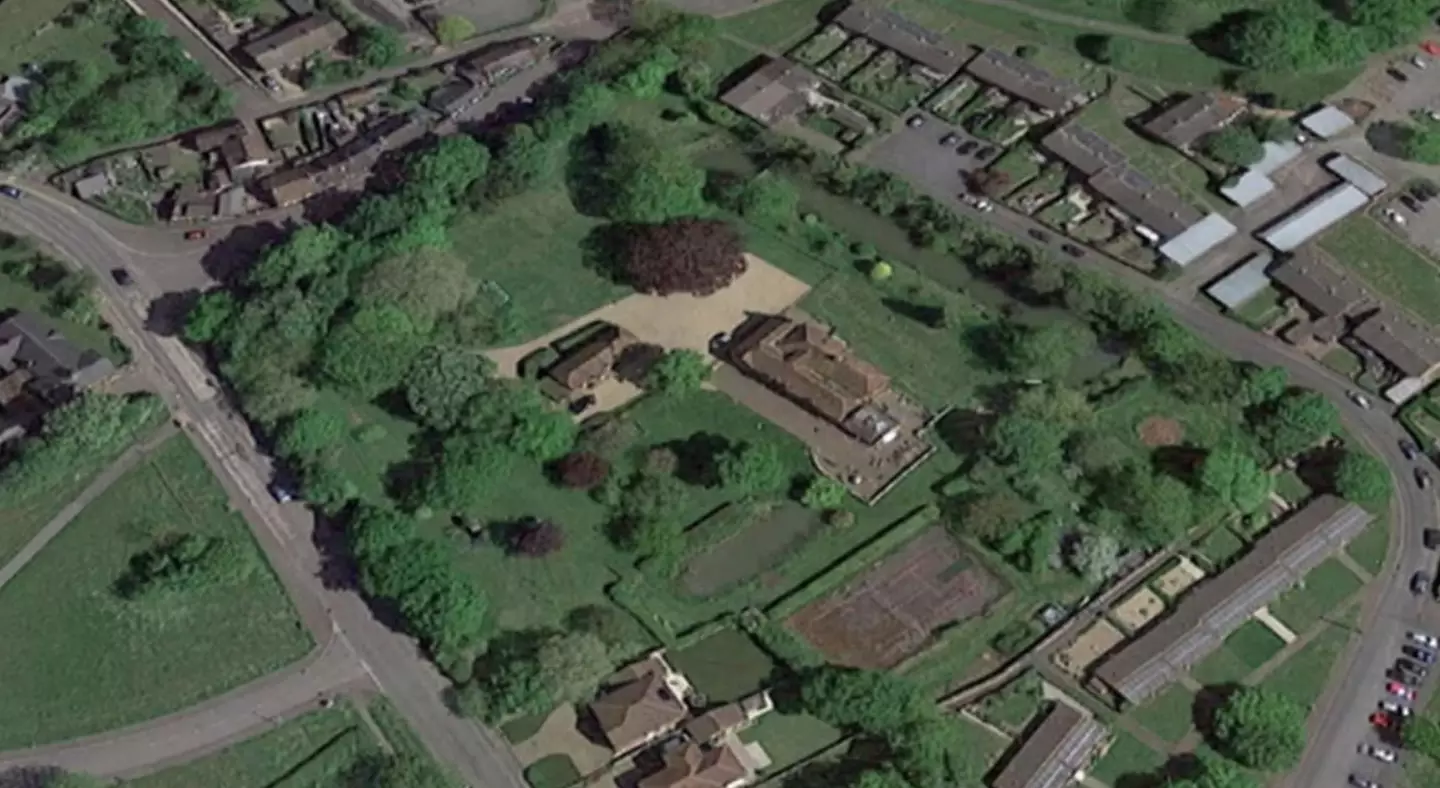 Aerial view of Hannah Ingram-Moore’s home, taken from planning permission documents.