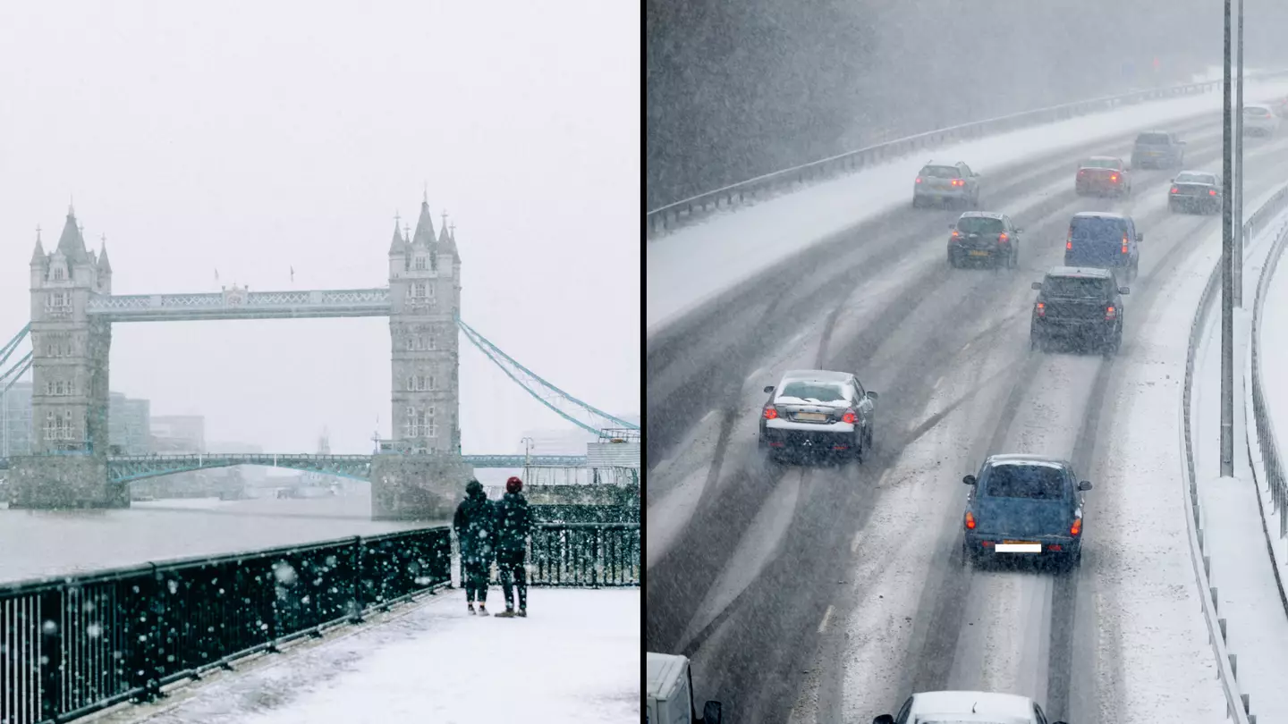 Met Office issues snow warning to Brits from tomorrow